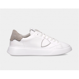 PHILIPPE MODEL - Sneakers Temple Uomo, Bianco Grigio