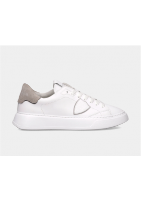 PHILIPPE MODEL - Sneakers Temple Uomo, Bianco Grigio
