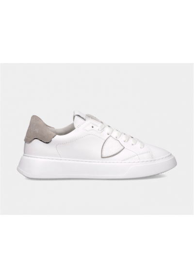 PHILIPPE MODEL - Sneakers Temple Uomo, Bianco Grigio