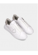 PHILIPPE MODEL - Sneakers Temple Uomo, Bianco Grigio