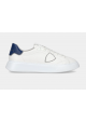 PHILIPPE MODEL -Sneaker Temple Uomo, Bianco e Blu